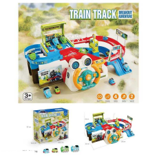 Трек T 922 A (16) звук, підсвічування, електричний, конвеєрна стрічка, 4 потяги, в коробці