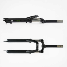 Вилка велосипедна амортизаційна 26““ WL-26401 (1) (10) матеріал сталь, 38мм, без перемикача