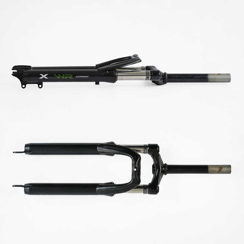 Вилка велосипедна амортизаційна 26““ WL-26401 (1) (10) матеріал сталь, 38мм, без перемикача