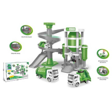 Трек СМ 559-88 (18/2) Комунальні служби, світло, звук, 2 машинки, в коробці