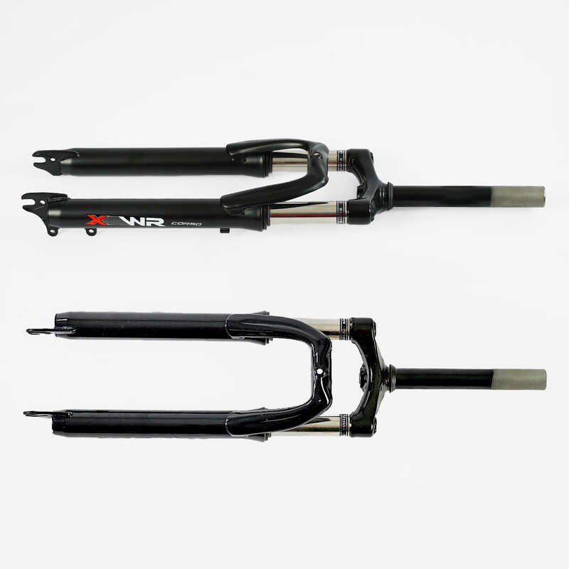 Вилка велосипедна амортизаційна 26““ WL-26516 (1) (10) матеріал сталь, 38мм, без перемикача