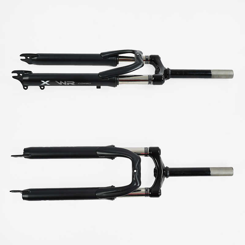 Вилка велосипедна амортизаційна 26““ WL-26682 (10) матеріал сталь, 38мм, без перемикача