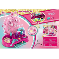 Трюмо KL 4083 (24) на батарейках, 24 предмети, підсвітка, звук, гребінець, флакони, фен, в коробці