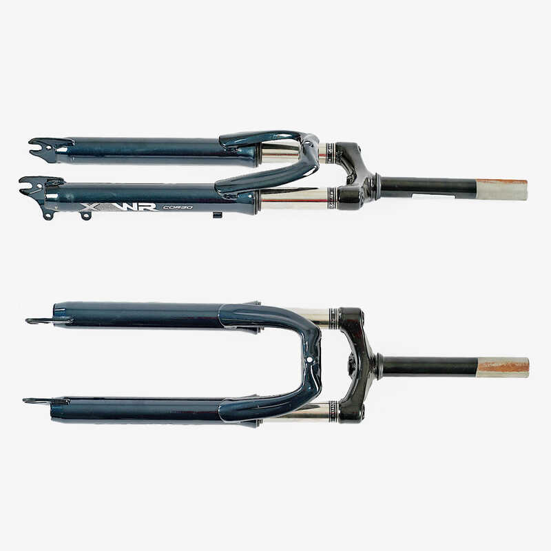 Вилка велосипедна амортизаційна 26““ WL-26739 (1) (10) матеріал сталь, 38мм, без перемикача