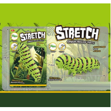 Тягучка 5050-28 (144/2) ЦІНА ЗА 1 ШТУКУ, “Гусениця”, пінопластові кульки, на листі