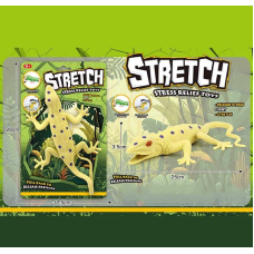 Тягучка 5050-30 (144/2) ЦІНА ЗА 1 ШТУКУ, “Ящірка”, пінопластові кульки, на листі