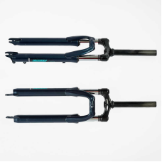 Вилка велосипедна амортизаційна 27.5““ CR-27115 (1) (10) матеріал сталь, 38мм, без перемикача