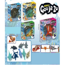 Тягучка C 51253 (120) 4 види, пакування рос. мовою, морські тварини, наповнювач орбізи, у коробці