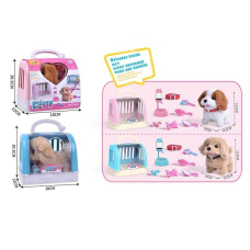 Улюбленець 810-102 (72/2) 2 види, звуки, ходить, аксесуари, переноска