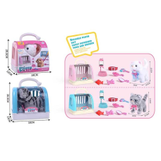 Улюбленець 810-105 (72/2) 2 види, звуки, ходить, аксесуари, переноска