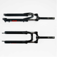 Вилка велосипедна амортизаційна 27.5““ CR-27962 (1) (10) матеріал сталь, 38мм, без перемикача