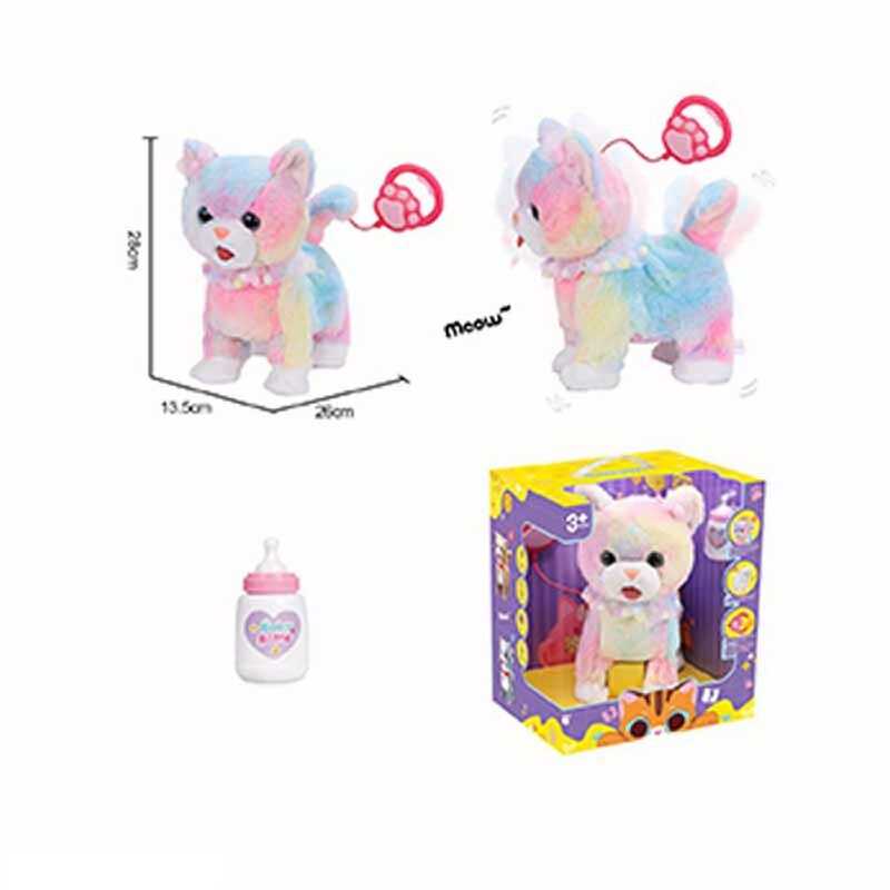 Улюбленець 933-153 E (12/2) “Кіт”, ходить, облизує, пісні англ. мовою, сенсорні ділянки, запис та відтворення голосу, аксесуари, на повідці, в коробці