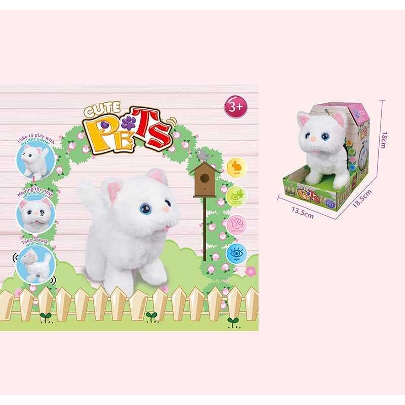 Улюбленець 933-7 E (48/2) “Кошеня”, ходить, пищить, на батарейках, рухає хвостиком, в коробці