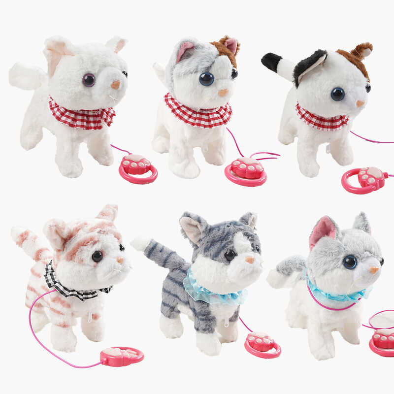 Улюбленець C 66581 (72) “Кіт”, аксесуари, на повідці, ходить, пісні англ. мовою, звуки, в пакеті, ВИДАЄТЬСЯ ТІЛЬКИ МІКС ВИДІВ