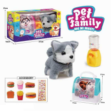 Улюбленець CH 6009 F (24/2) ходить, звуки, будиночок, кулер для води, муляжі їжі, в коробці