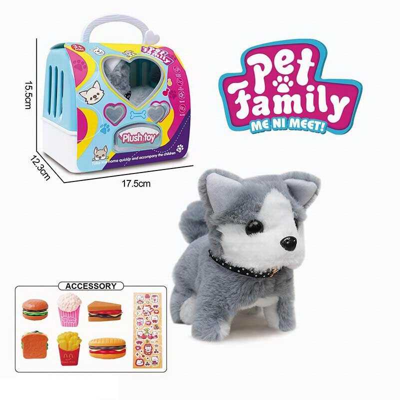 Улюбленець CH 6009 G (72/2) ходить, звуки, переноска, муляжі їжі, у боксі