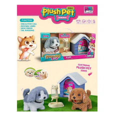 Улюбленець MC 1038 (20) “Собачка“ на батарейках, ходить, видає звук, поїлка, будиночок, в коробці