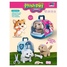 Улюбленець MC 1059 (32) “Песик“, ходить, гавкає, вертить хвостом, на батарейках, кісточка, гребінець, мило, заколка, пластикові ножиці, в боксі