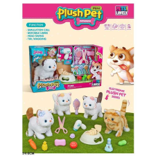 Улюбленець MC 1070 (18) ходить, рухає головою та хвостом, відтворює характерні звуки, миска для їжі, фен, аксесуари, в коробці