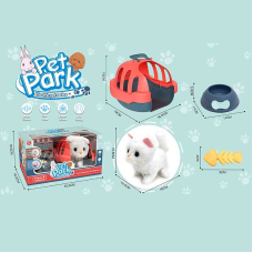 Улюбленець RA 001-14 (24/2) “Кошеня”, ходить, звуки, переноска, аксесуари, на батарейках, в коробці