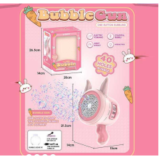 Установка з мильними бульбашками 138 (36) акумулятор 3.7 V, підсвічування, пляшечка із мильною рідиною, в коробці