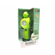 Установка з мильними бульбашками 23616 B (36/2) підсвічування, висота 24см, автоматичний принцип, пляшечка з мильним розчином, в коробці