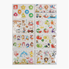 Вкладиші C 53972 (200) дерев’яні, ручка-тримач, у плівці, ВИДАЄТЬСЯ ТІЛЬКИ МІКС ВИДІВ