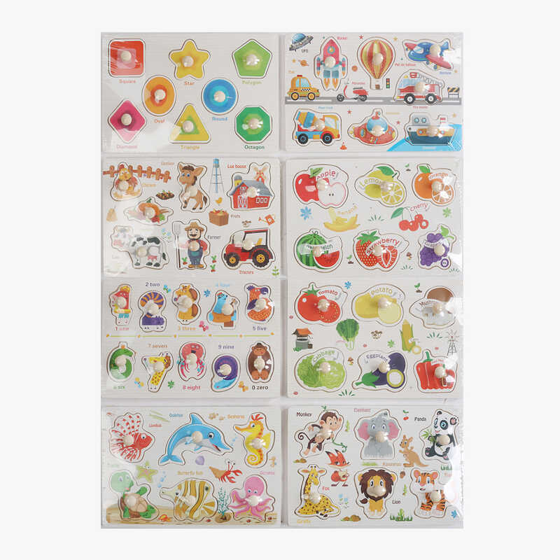 Вкладиші C 53972 (200) дерев’яні, ручка-тримач, у плівці, ВИДАЄТЬСЯ ТІЛЬКИ МІКС ВИДІВ