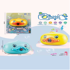 Установка з мильними бульбашками 76-4 A (60/2) “Фотоапарат”, 2 кольори, 2 пляшечки з мильним розчином, ремінець, звук, підсвічування, на листі