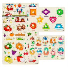 Вкладиші C 67044 (200) дерев’яні, ручка-тримач, у плівці, ВИДАЄТЬСЯ ТІЛЬКИ МІКС ВИДІВ