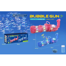 Установка з мильними бульбашками 102 A (60) 2 кольори, звук, світло, в коробці