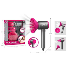 Фен HJ 624 (96/2) видуває повітря, 2 насадки, на батарейках, в коробці