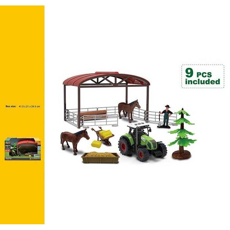 Ферма 550-18 K (12) трактор, інерційний механізм, фігурки, звукові ефекти, підсвічування, в коробці Ферма 550-18 K (12) трактор, інерційний механізм, фігурки, звукові ефекти, підсвічування, в коробці