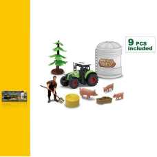 Ферма 550-26 K (24/2) трактор, інерційний механізм, фігурки, звукові ефекти, підсвічування, в коробці