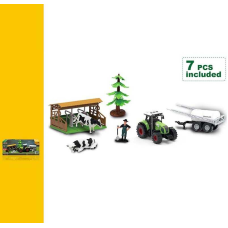Ферма 550-28 K (24/2) трактор, інерційний механізм, фігурки, звукові ефекти, підсвічування, в коробці