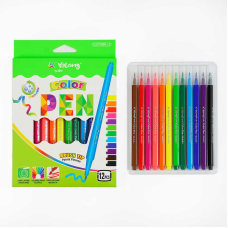 Фломастер С 62034 (144) 12 кольорів, в коробці