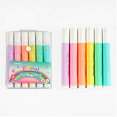 Фломастери С 62149 (864) 6 кольорів, у слюді