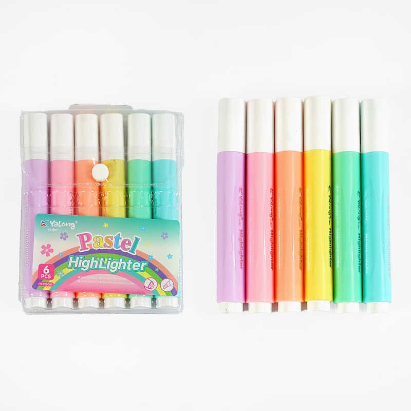 Фломастери С 62149 (864) 6 кольорів, у слюді Фломастери С 62149 (864) 6 кольорів, у слюді