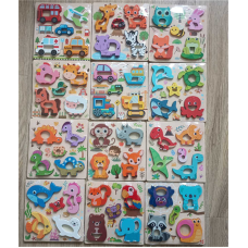 Вкладиші C 73247 (160) дерев’яні, в плівці, ВИДАЄТЬСЯ ТІЛЬКИ МІКС ВИДІВ