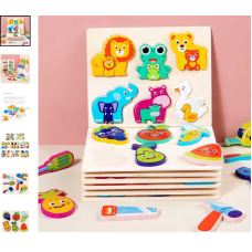 Вкладиші C 73249 (120) дерев’яні, в плівці, ВИДАЄТЬСЯ ТІЛЬКИ МІКС ВИДІВ