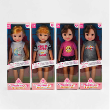 Функціональна лялька TK - 38016 (36/2) “TK Group“, 4 види, ОЗВУЧУВАННЯ УКРАЇНСЬКОЮ МОВОЮ, висота 31 см, співає, розмовляє, в коробці, ВИДАЄТЬСЯ ТІЛЬКИ МІКС ВИДІВ