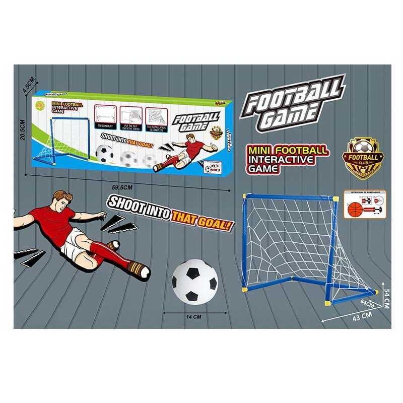 Футбол FX 660-4 (36) ворота, м“яч, насос, в коробці