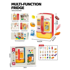 Холодильник G 225 A Штрих = 00441 (18) 32 елементи, підсвічування, мелодії, парогенератор, дозатор для льоду, продукти, в коробці