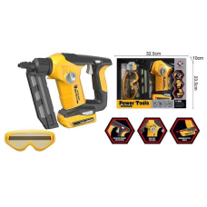 Цвяхозабивач T 016 B (24) підсвічування, звукова імітація, регуляція частоти “забивання“, захисні окуляри, в коробці