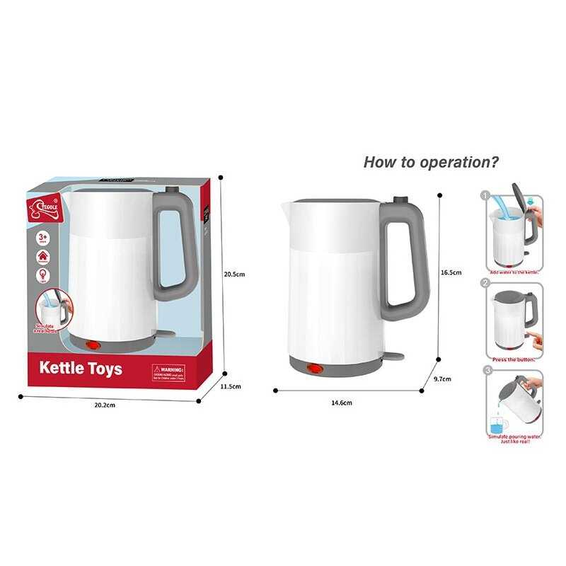 Чайник F 2322 (48/2) звук, підсвічування, на батарейках, в коробці