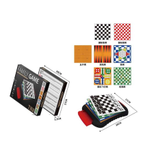 Шашки 7в1 S 711 (72) шахи, шашки, гомоку, нарди, китайські шашки, лудо, гра “Змійки та драбинки”, в коробці