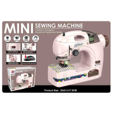 Швейна машинка 6783 A (84/2) на батарейках, імітація шиття, підсвічування, нитки, тканина, інструкція, в коробці