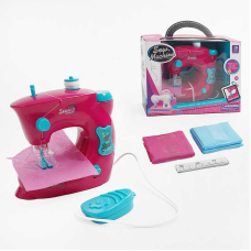 Швейна машинка 7811 (60/2) на батарейках, шиє, підсвічування, нитки, тканина, сантиметр, інструкція, в коробці