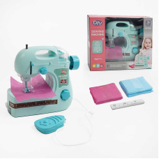 Швейна машинка 7982 B (48/2) на батарейках, шиє, підсвічування, нитки, тканина, сантиметр, інструкція, в коробці