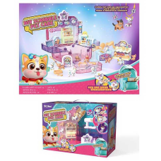 Шкатулка-будиночок QL 002 (18) набір для декорування фігурок, аксесуари, блискітки, стрази, фломастери, наліпки, в коробці 